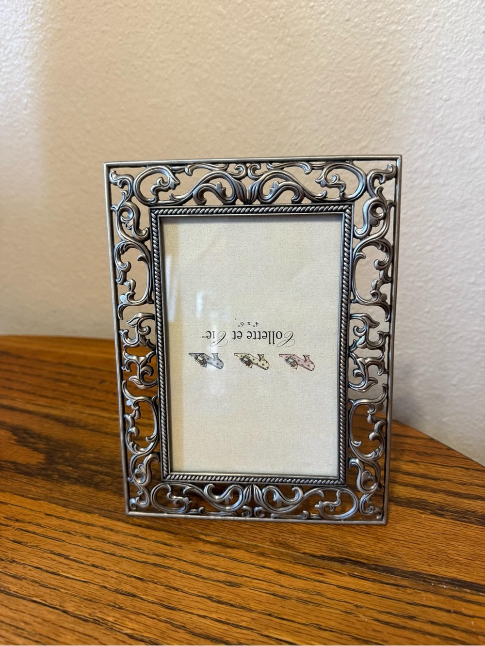 Ornate Silver Scroll Picture Frame - Classic Home Accents